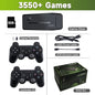 Video Game Sticks M8 Console 2.4G Dual Wireless Controller Game Stick 4K 10000 games 64GB Retro game For Dropshiopping Xmas Gift