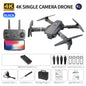 Profissional mini controle remoto drone E88 4K HD câmera aérea WiFi FPV dobrável quadcopter RC helicóptero Brinquedo Presente